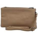 Stylová dámská koženková crossbody kabelka MaxFly Gimalli, béžová