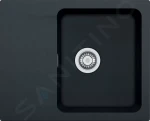 Franke Tectonitový dřez OID 611-62, 62x50 cm, černá 114.0288.569
