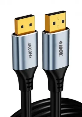 DisplayPort kabel 3 m zlacené konektory / Kabel DisplayPort / 4K 60Hz / Pozlacené konektory (ITVDP013)