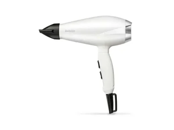 BaByliss 6704WE černo-bílá / fén na vlasy / 2000 W / 3 teploty / studený vzduch (6704WE)