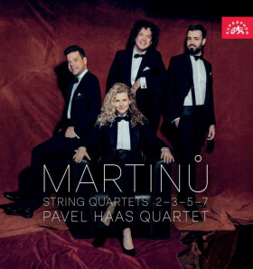Martinů: Smyčcové kvartety č. 2, 3, 5, 7 - CD - Haas Quartet Pavel