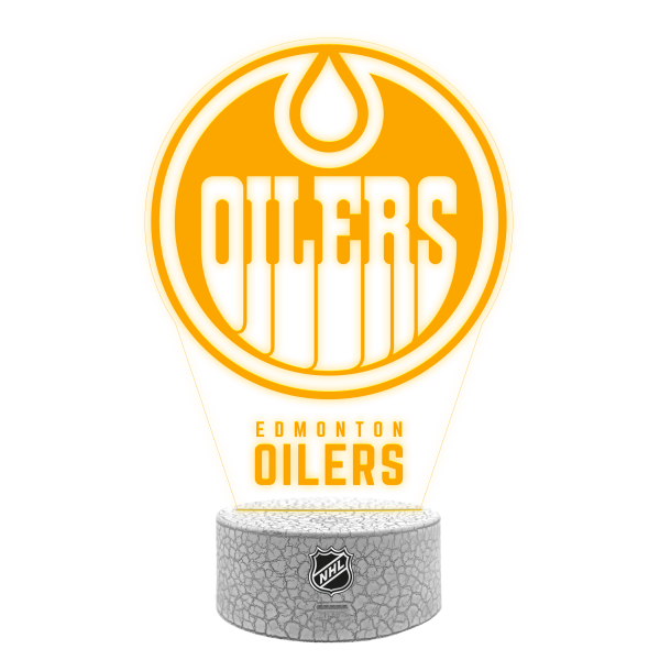Great Branding Led Světlo Edmonton Oilers NHL