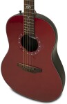 Ovation Pro Series Ultra Mid-Depth Non-Cutaway Vampira Red