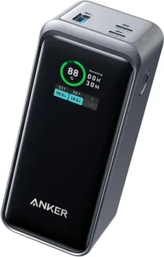 Anker Prime 20.000 mAh černá / Powerbanka / 2x USB-C / 1x USB-A / 200 W (A1336011)