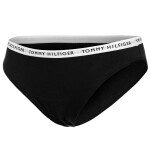 Tommy Hilfiger 3Pack tanga kalhotky UW0UW02828 Black