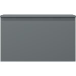 MEXEN/S - Orio koupelnová skříňka pod umyvadlo 80 cm s deskou, 1 šuplík, grafit mat 91A10-08047-1-BFC66