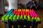 TickiT Sada silikonových kostek (45 ks)