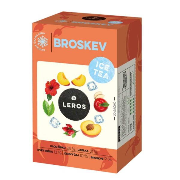 Leros Broskev Ice tea Ledový čaj