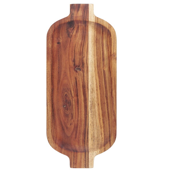 IB LAURSEN Dřevěný servírovací tác Oiled Acacia 45 x 19 cm, přírodní barva, dřevo