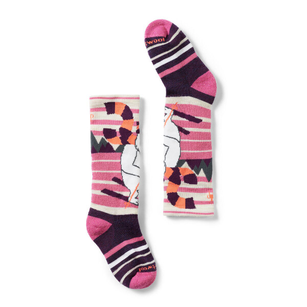 Dětské merino ponožky SMARTWOOL Kids' Wintersport Light Cushion Yeti OTC, Moonbeam velikost: 33-36 (L)