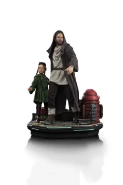 Iron Studios Obi-Wan And Young Leia Deluxe - Star Wars - Art Scale 1/10