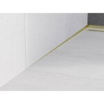 MEXEN - Line-B spádová lišta nástěnná 120 cm levá, zlato 185002120L
