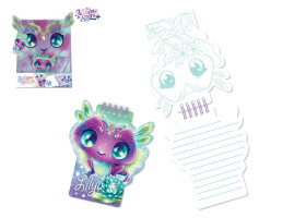 Nebulous Star Huňatý deník/deníček Lilya +malý deníček 21x26x5cm