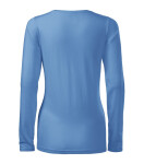 Slim triko dámské nebesky modrá 2XL