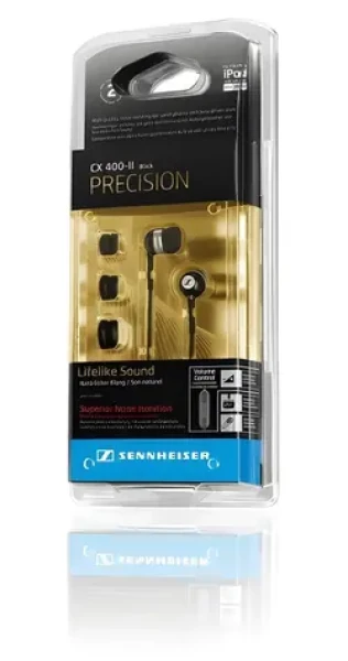 Sennheiser CX 400-II Precision černá / Sluchátka / Do uší (CX 400-II BLACK)