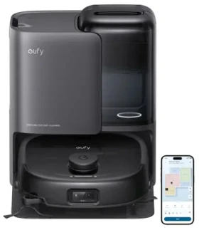 Anker Eufy Omni E25 černá / Robotický vysavač s mopem / 20000Pa / prachový sáček 3L / nádržka na vodu 2.5L (T2353G11)