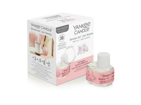 Yankee Candle Náplň do vonného difuzéru Serene Air Tranquil Rose & Hibiscus 17 ml