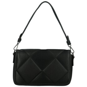 Módní dámská koženková kabelka na rameno Vanya, černá