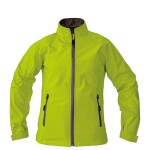 Bunda GAULA LADY Softshellová dámská nepromokavá kontrastní zip zelená DOPRODEJ!!! zelená - S