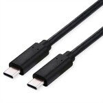 Delock USB 2.0 prodlužovací kabel plochý zahnutý [1x USB 2.0 zástrčka A - 1x USB 2.0 zásuvka A] 1.00 m černá oboustranně zapoji