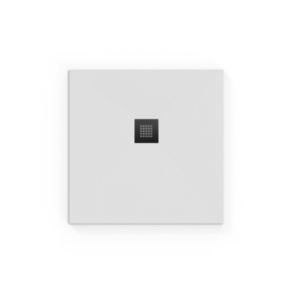 Sprchová vanička čtvercová SAT Alek 80x80 cm litý mramor SATALEK80QB SATALEK80QB