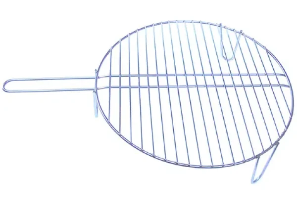 Deos Grilovací rošt nerez O50 cm / Grilovací rošt / nožičky, rukojeť (DE1069)
