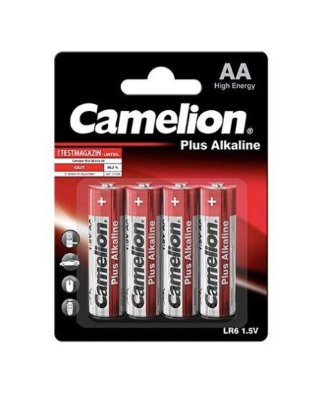 Camelion tužková Baterie AA Alkalická - 4 kusy