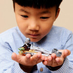 LEGO LEGO® Star Wars™ 75436 Mandalorian a Grogu a spídrová motorka