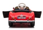 Mamido Elektrické autíčko BMW Retro lakované červené