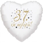 37. narozeniny balónek srdce Balonky.cz 37. narozeniny balónek srdce Balonky.cz