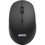 Marvo WM103BK černá / Bezdrátová optická myš / 1600 DPI / 2.4GHz USB přijímač (WM103BK)