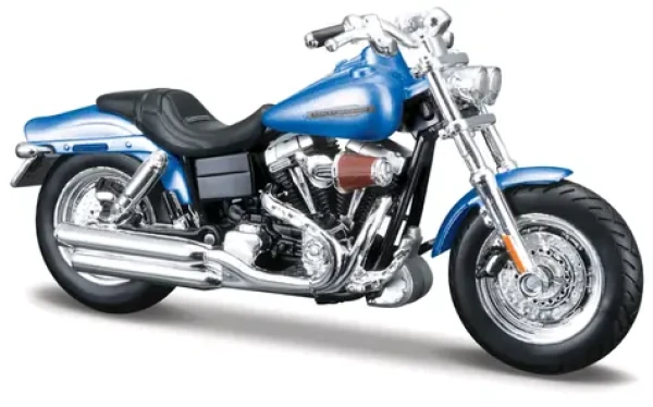 Maisto HD 2009 FXDFSE CVO™ Fat Bob® modrá