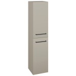 Dřevojas - Vysoká skříň DOS SVD2 35 - L04 Béžová vysoký lesk / Úchytka T06 / L04 Béžová vysoký lesk / Pravé 116699HP