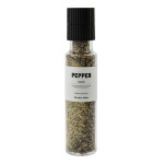 Nicolas Vahé Pepř s česnekem 155 g, černá barva, sklo