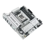 ASUS TUF GAMING B850M-PLUS WIFI7 bílá / Základní deska / AMD B850 / DDR5 / Wi-Fi 7 / 2.5GLAN / mATX (90MB1MD0-M0EAY0)