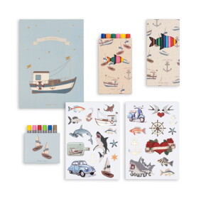 Konges Sløjd Kreativní sada pro děti Sail Away / Pink sail away, multi barva, textil