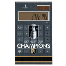 Fanatics Kalkulačka Vegas Golden Knights 2023 Stanley Cup Champions Desktop Calculator