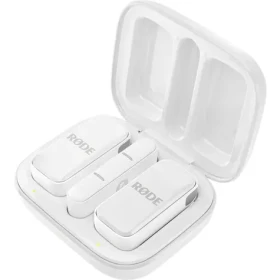 Rode Wireless Micro bílá / bezdrátový mikrofonní systém / 1 vysílač a 1 přijímač / lightning (WIMICROLW)