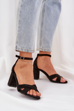 Sandály na podpatku model 210152 Step in style 37