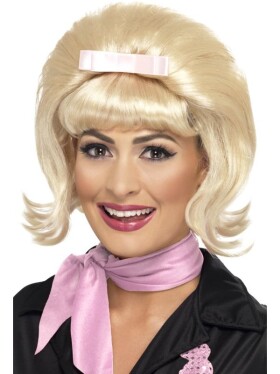 Paruka Beehive Bob blond 50. léta