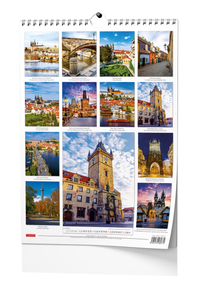 Nástěnný kalendář 2027 Baloušek Praha