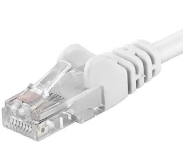 PremiumCord UTP CAT5E 2m / Patch kabel / RJ45-RJ45 / bílá (sputp02W)