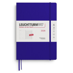 Weekly Planner & Notebook 2026 Composition (B5) Ink