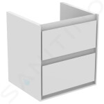 IDEAL STANDARD - Connect Air Umyvadlová skříňka 480x409x517 mm, lesklý bílý/matný bílý lak E1607B2