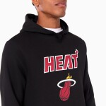 New Era Pánská mikina Miami Heat NBA Team Logo Hoodie Sweatshirt Velikost: M