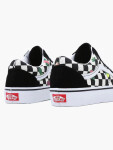 Vans Old Skool FRUIT CHECKERBOARD BLACK/WHITE dámské letní boty - 38,5EUR