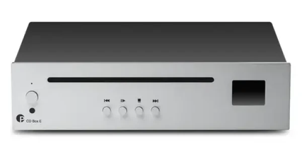 Pro-ject CD Box E stříbrná / Minimalistický CD přehrávač (9pcdbesu)
