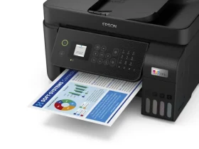 Epson EcoTank ET-4800 černá / Inkoustová multifunkce / A4 / 33ppm / 5760x1440dpi / tisk sken. kop. fax (C11CJ65402)