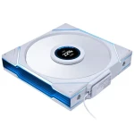 Lian Li UNI FAN TL LCD Wireless bílá / ARGB / 140mm / 1600rpm / 29.4 dB / 68.1 CFM / PWM / 2 pin (14TLLCD1W1W)