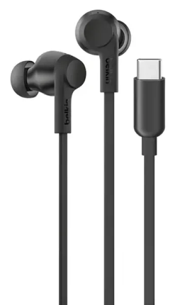 Belkin SOUNDFORM ANC černá / Sluchátka do uší / ANC / USB-C (G3H0003HQBK)